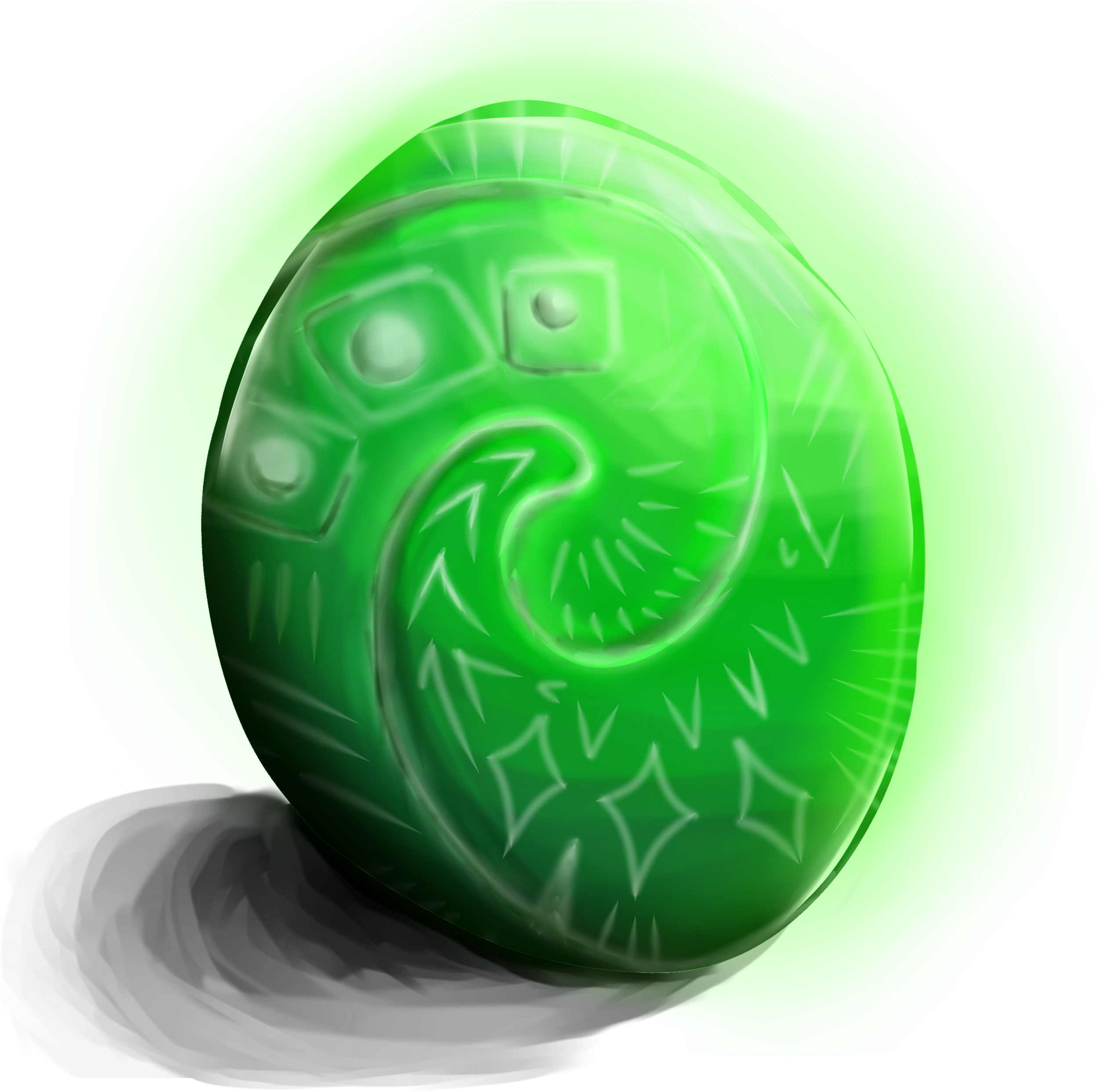 The Heart Of Te Fiti By Crepethepancake On Deviantart - Heart Of Te Fiti Png (2500x2500), Png Download