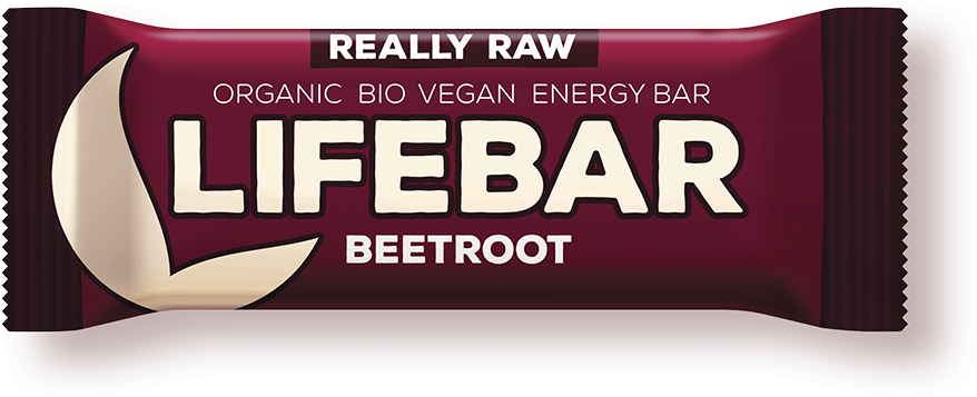 Raw Organic Beetroot Lifebar - Lifebar Organic Energy Cherry G/f 15x47g (1200x1200), Png Download