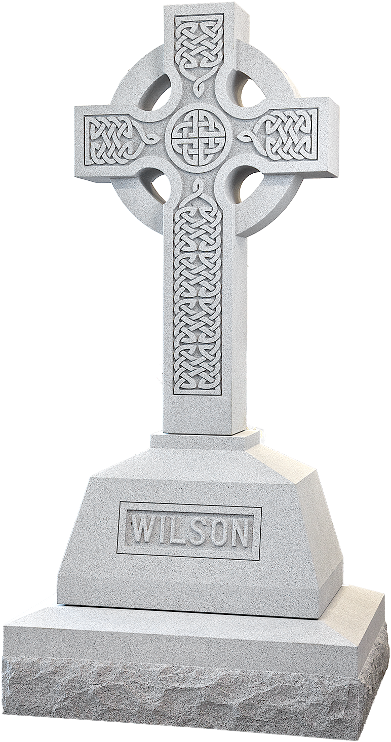 Tombstone, Gravestone Png - Celtic Cross Cemetery Texas (868x1500), Png Download