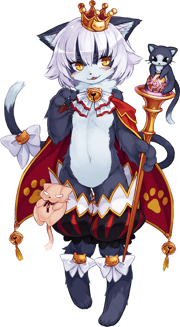 Monster Girl Encyclopedia Anime Fictional Character - Monster Girl Encyclopedia Cait Sith (585x1063), Png Download