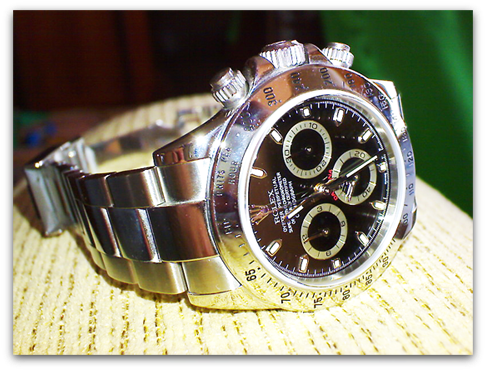Preowned Rolex Watch - Rolex Daytona Mens Writst (500x385), Png Download