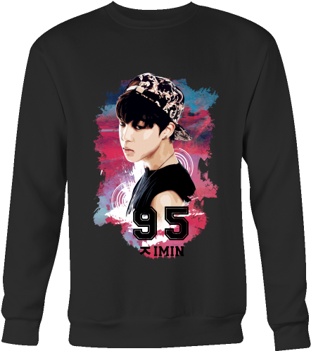 [jimin] Sweatshirt - T-shirt (500x500), Png Download