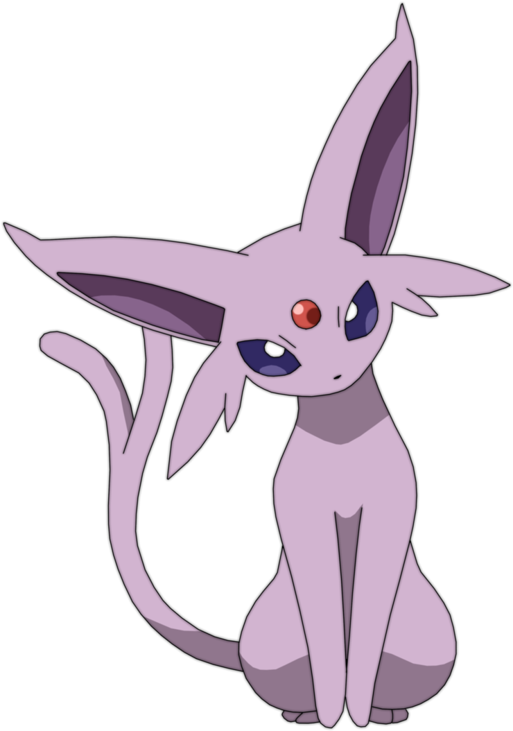 Espeon Png (749x1066), Png Download