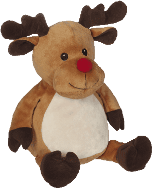 Embroider Buddy® Randy Reindeer Buddy - Embroidery Buddy Reindeer (400x400), Png Download