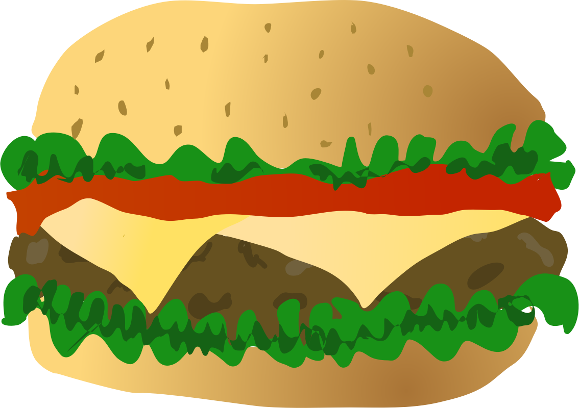 Big Image - Hamburger (1134x800), Png Download