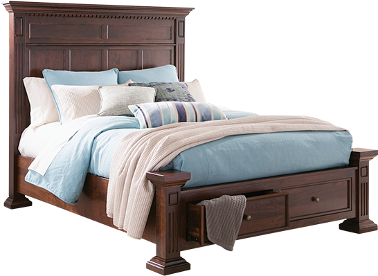 Montclair Group - Bed (566x462), Png Download