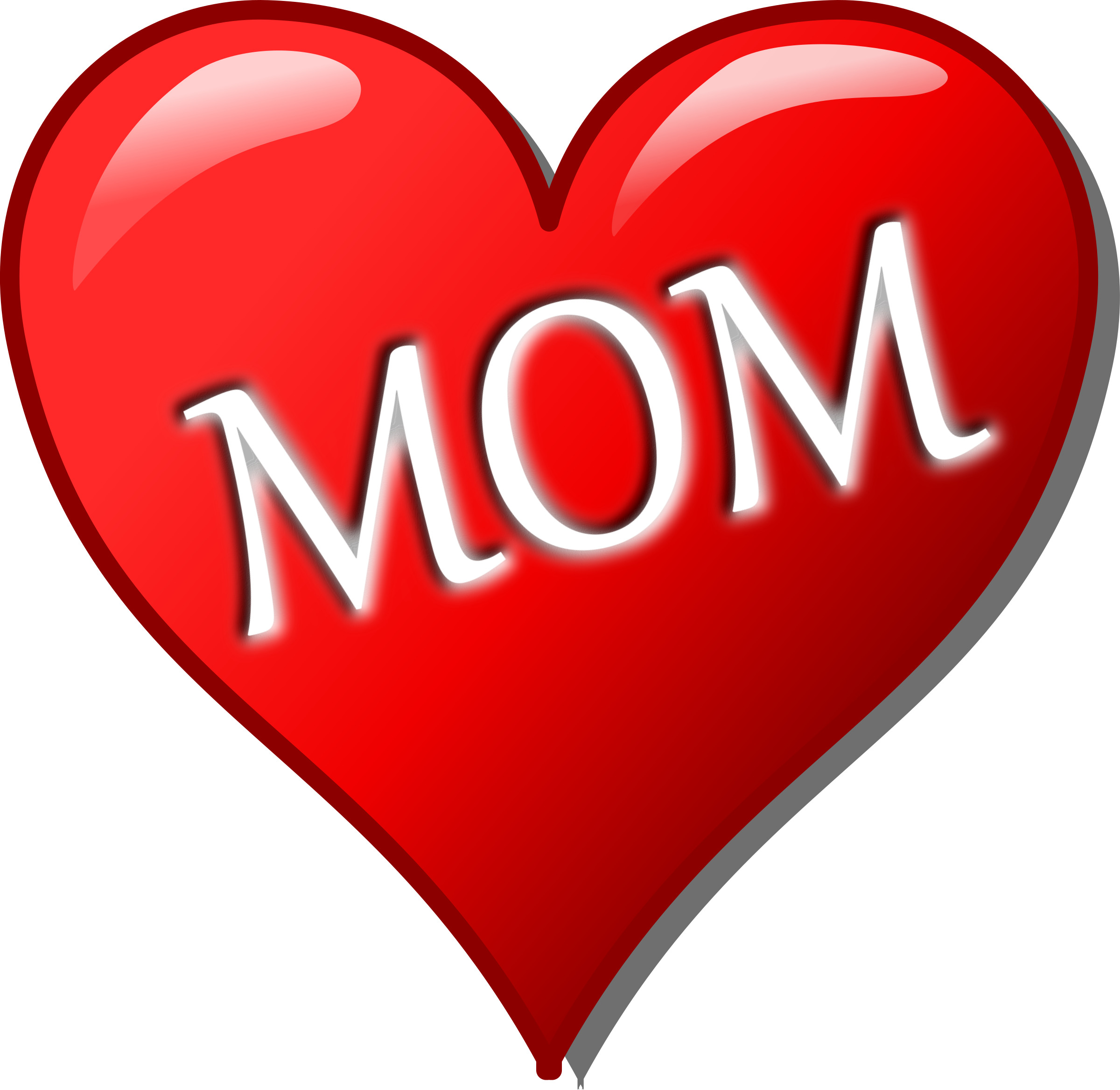 I Love You Mother Png Download Image - Hearts For Mother's Day (2400x2334), Png Download