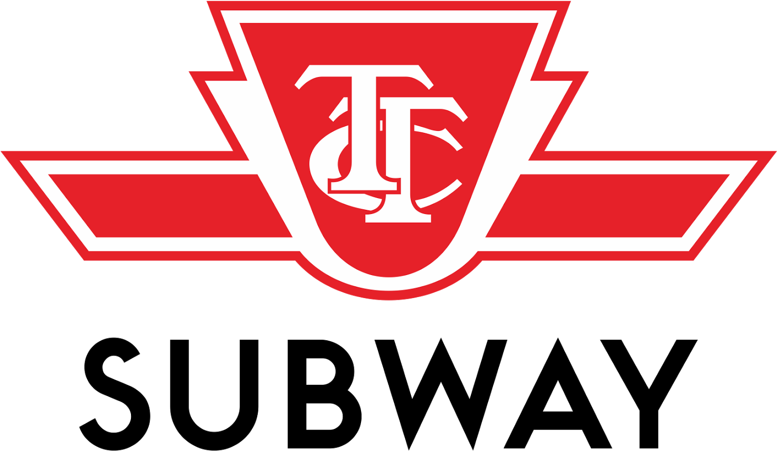 Toronto Transit Commission Subway Logo Vector - Toronto Transit Commission (1600x1136), Png Download