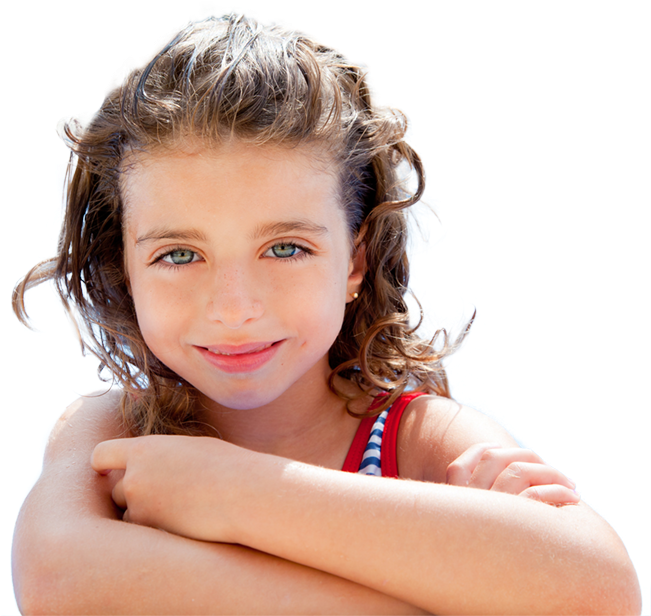 Our Aim Is To Provide You With Some Basic Information - Children Little Girl Pool Lunamarina (650x639), Png Download