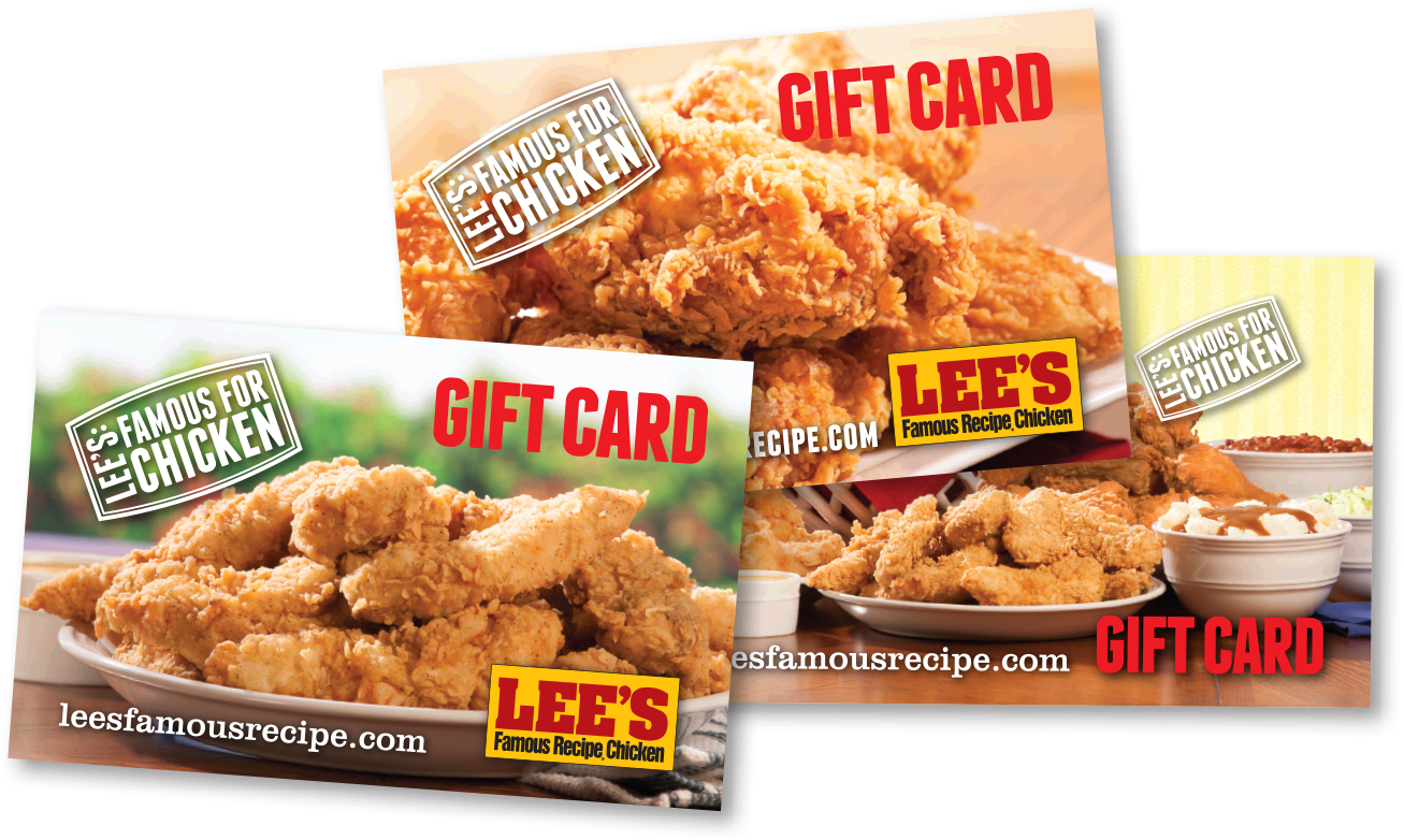 Download Find A Lee's Chicken Gift Card Full Size PNG Image PNGkit