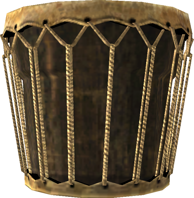 -drum Http - Skyrim Drum (657x672), Png Download
