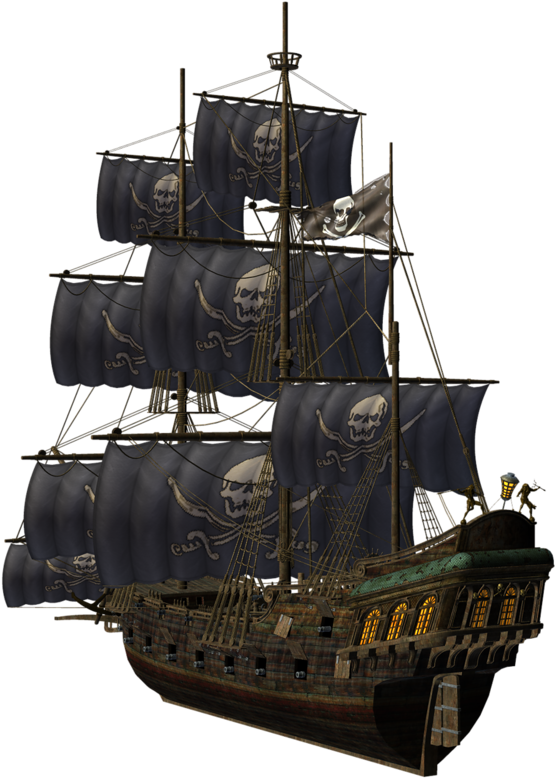 Z - E - Pic - Centerblog - Net/o/ee18955a - Pirate Ship Hd Png (585x800), Png Download