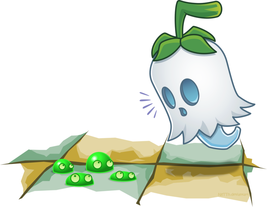 Banner Freeuse Library Meet The Mold Colonies By Ngtth - Plants Vs Zombies 2 Ghost Pepper (1016x786), Png Download