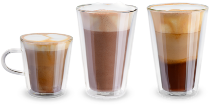 Your Optimal Thermoplan Fully Automatic Coffee Machine - Frappé Coffee (500x300), Png Download