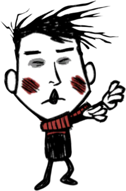 With A Mini Wes Dab - Wes Don T Starve Dab (416x750), Png Download