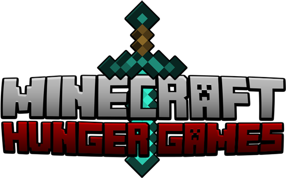 Hg Minecraft Logo - Hunger Games Minecraft Png (600x383), Png Download