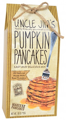 Uncle Jim's Pumpkin Pancake Mix - Food (400x400), Png Download