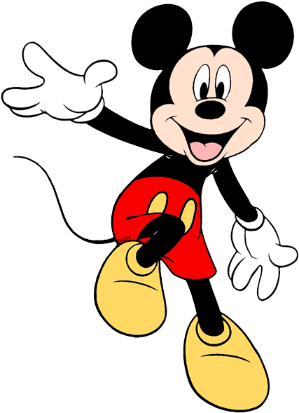 Graphic Freeuse Stock Clip Art Disney Galore Super - Mickey Mouse Png (433x595), Png Download