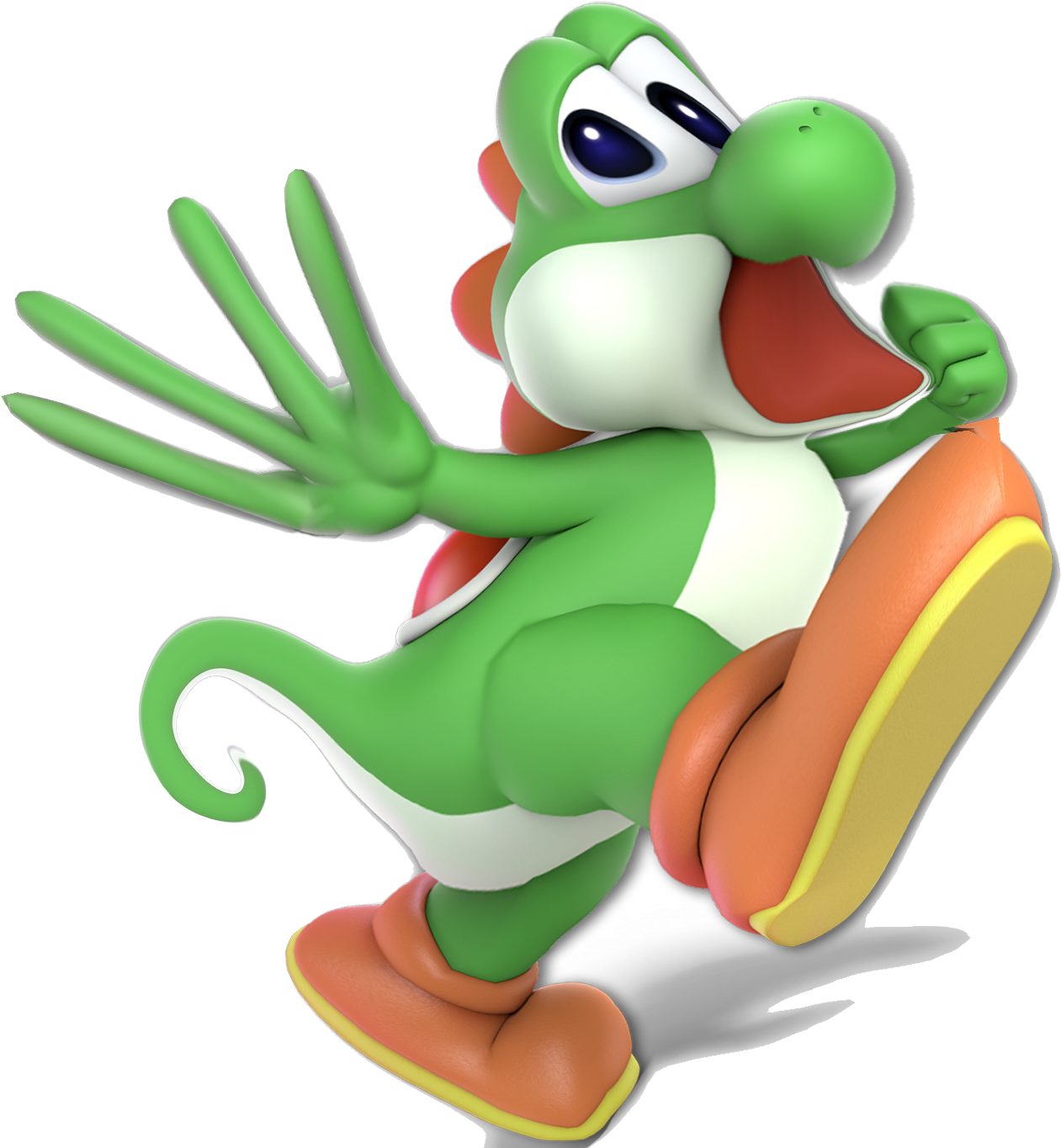 1mib, 1440x1440, 5 Yoshi - Cartoon (1440x1440), Png Download