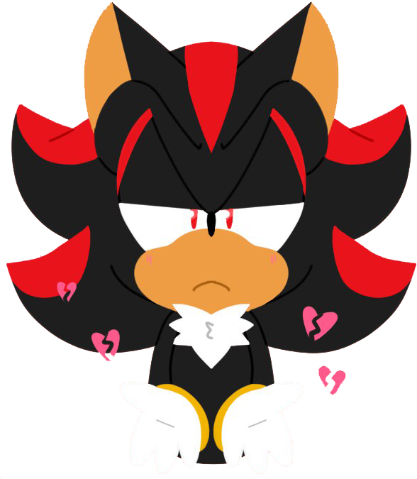 Sonic Shadowthehedgehog Shadow Hedgehog Game - Sonic The Hedgehog (598x694), Png Download