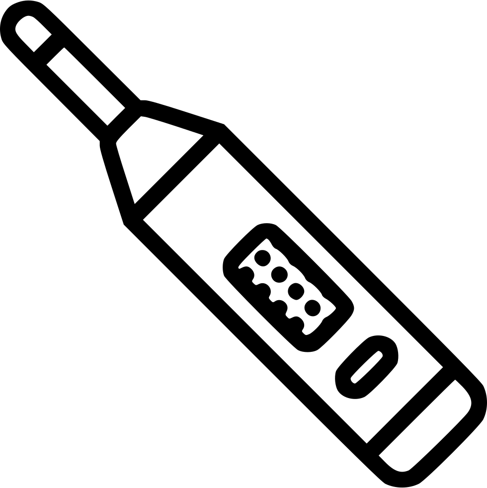 Digital Thermometer Comments - Icon (980x982), Png Download