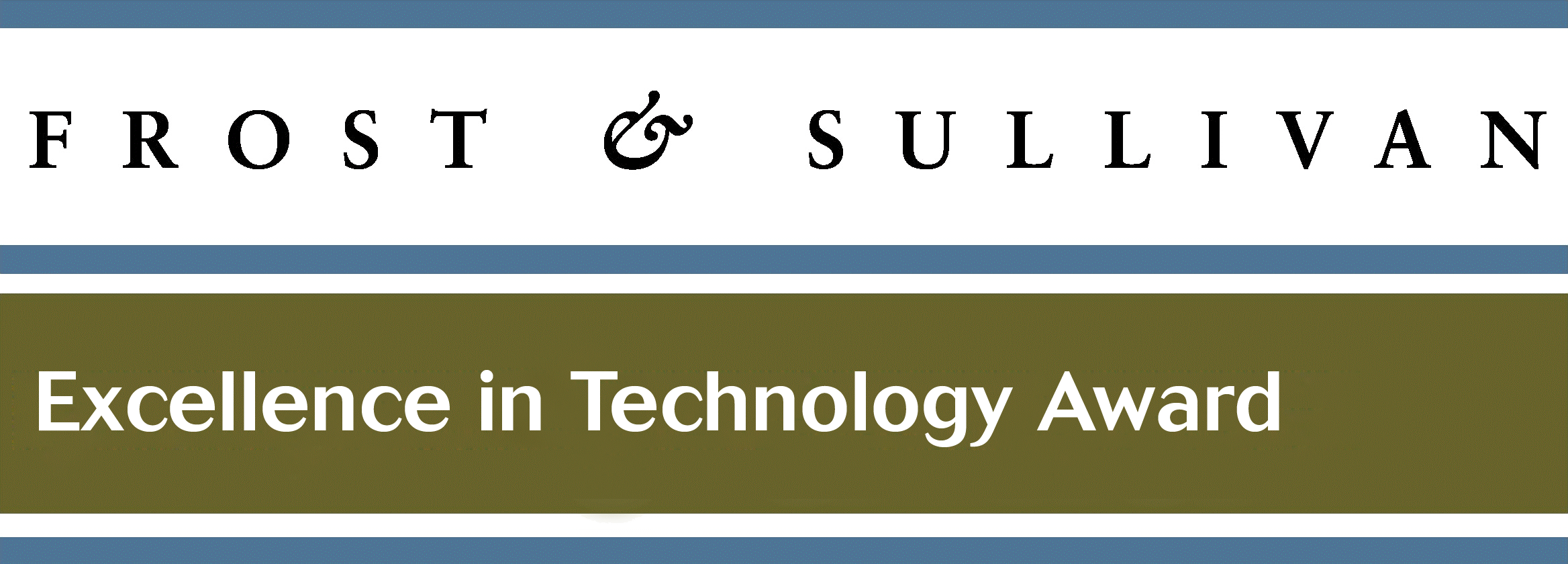 Frost & Sullivan Selects Nanomech For Technology Award - Frost & Sullivan (2336x840), Png Download