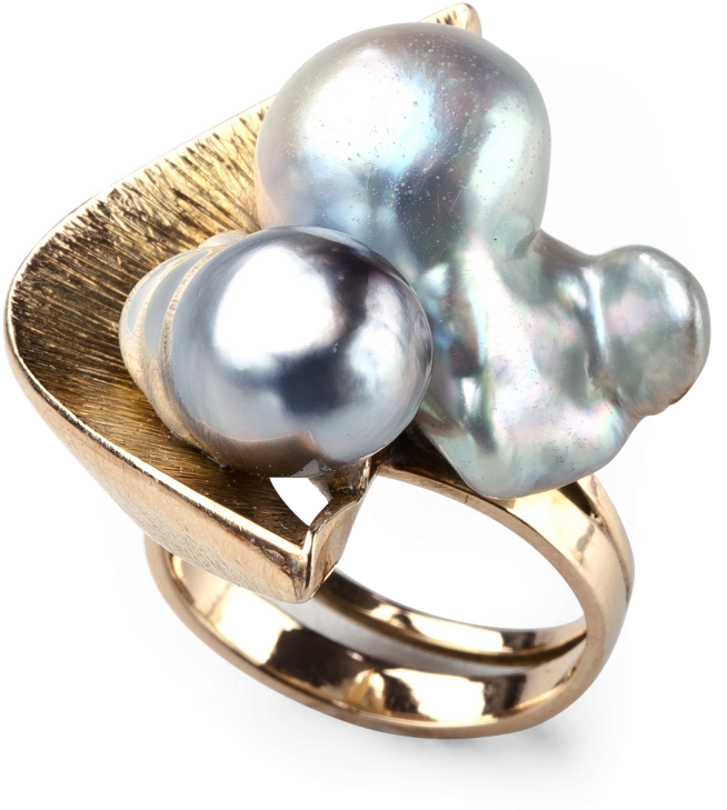 1432758282 Margaret De Patta Gold Ring 001 - Margaret De Patta (800x800), Png Download