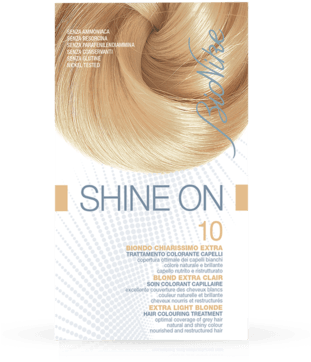 Shine On 10 Extra Light Blonde Hair Colouring Treatment - Bionike Shine On Treatment Dyes Hair Light Blonde 9 (310x458), Png Download