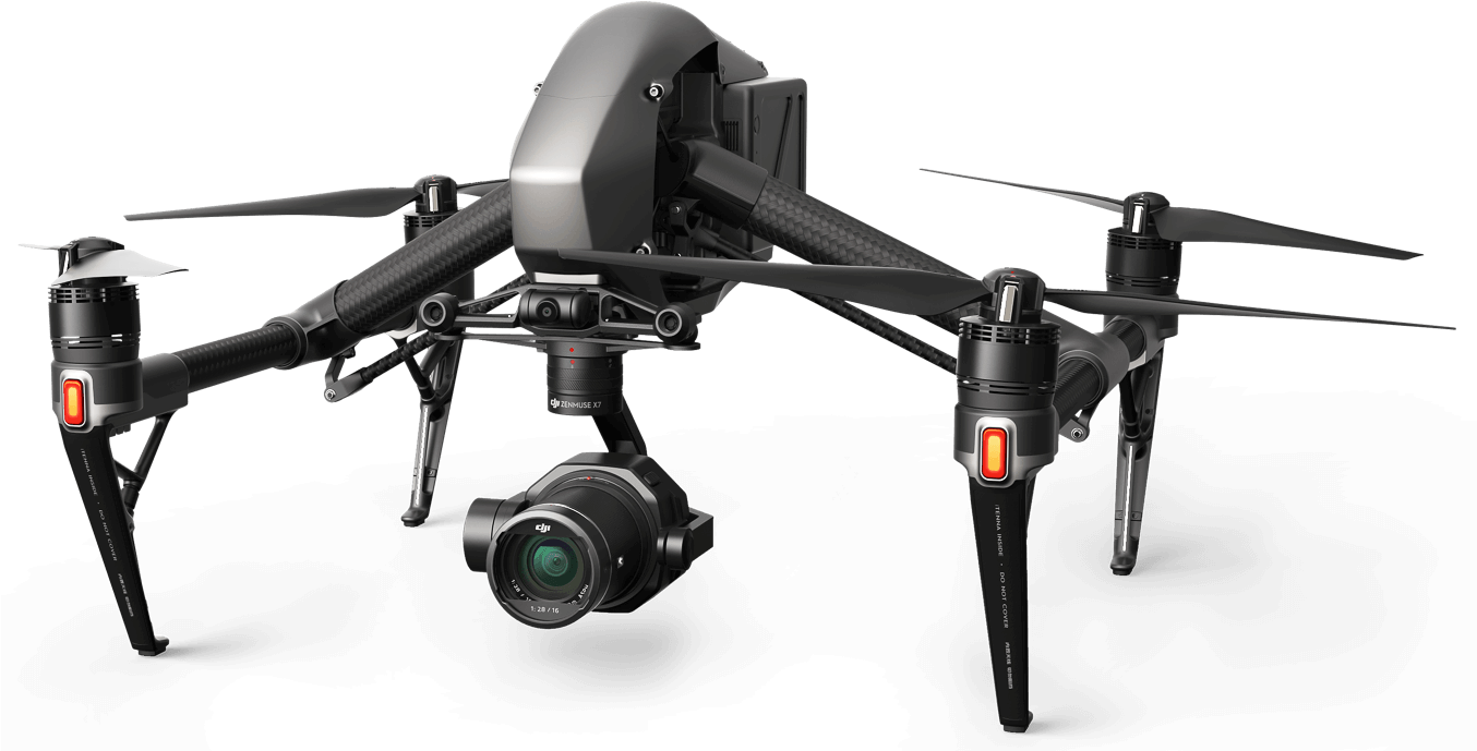 Drone Expert Services Ltd Uses The Latest Technological - Dji Inspire 2 X7 (1353x704), Png Download