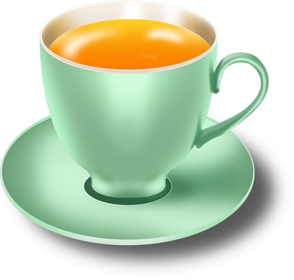 Cup Tea Png - Tea Cup Png (600x572), Png Download