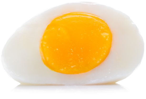 Half Boiled Egg Png Photo - Fried Egg (726x440), Png Download