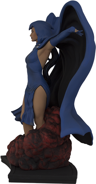 The New Teen Titans Raven Exclusive Statue - Raven (600x600), Png Download