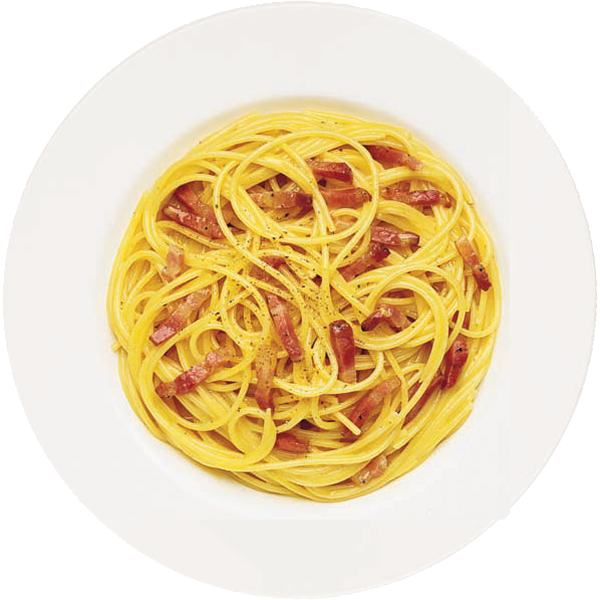 Spaghetti Alla Carbonara - Advertising (600x600), Png Download