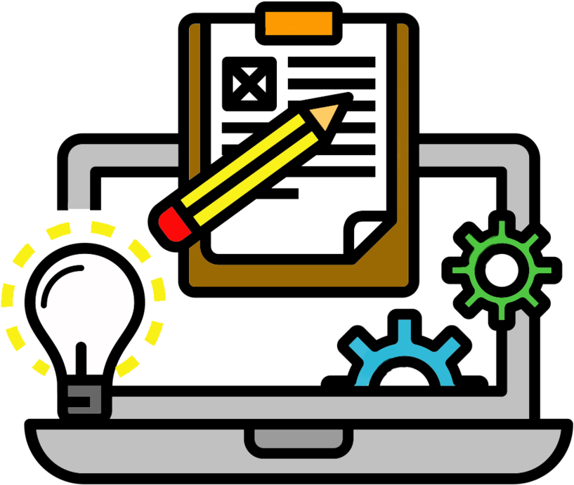 Icon Web Writing - Portable Network Graphics (1000x1000), Png Download