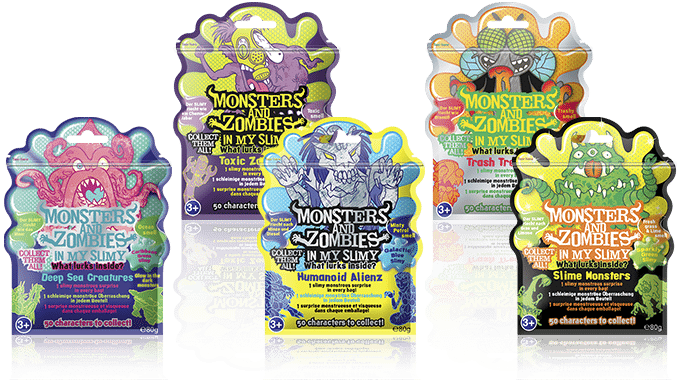 Monsters And Zombies - Monsters And Zombies In My Slimy (680x380), Png Download