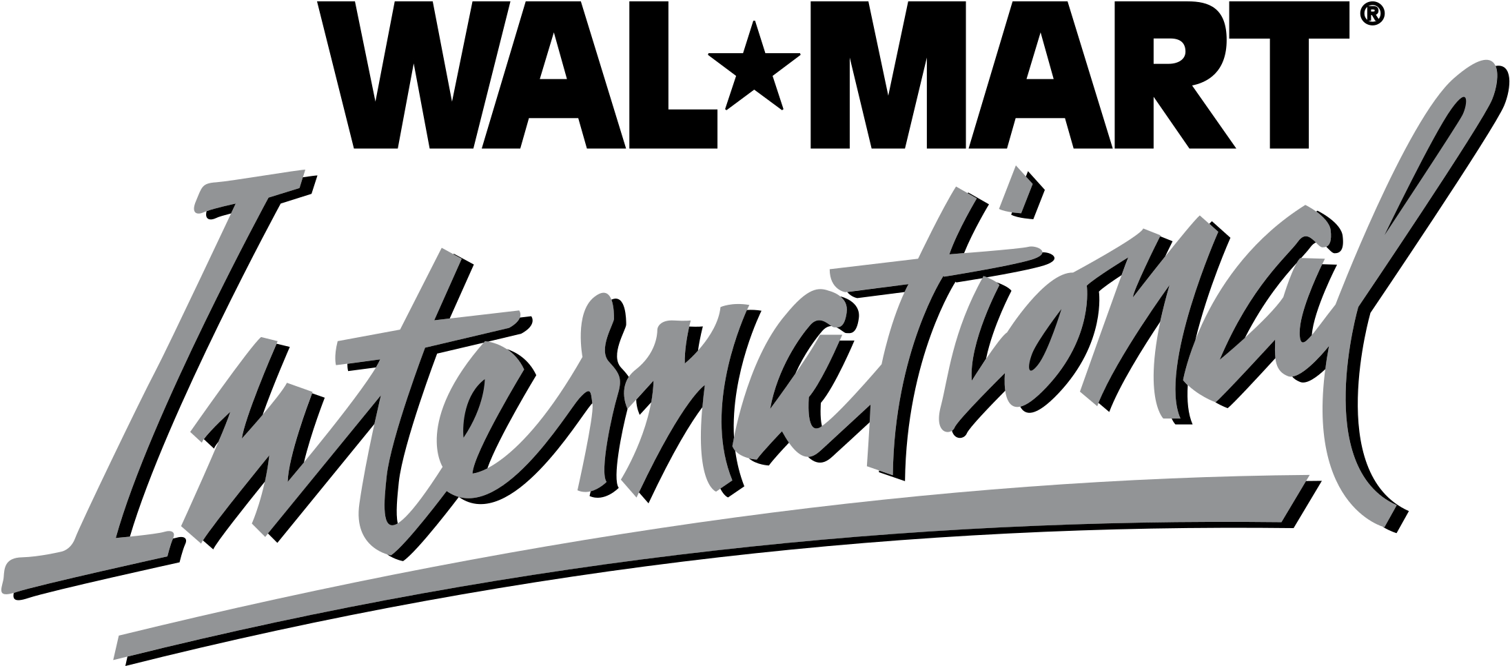 Wal Mart International Logo Png Transparent - Walmart International Logo (2400x2400), Png Download