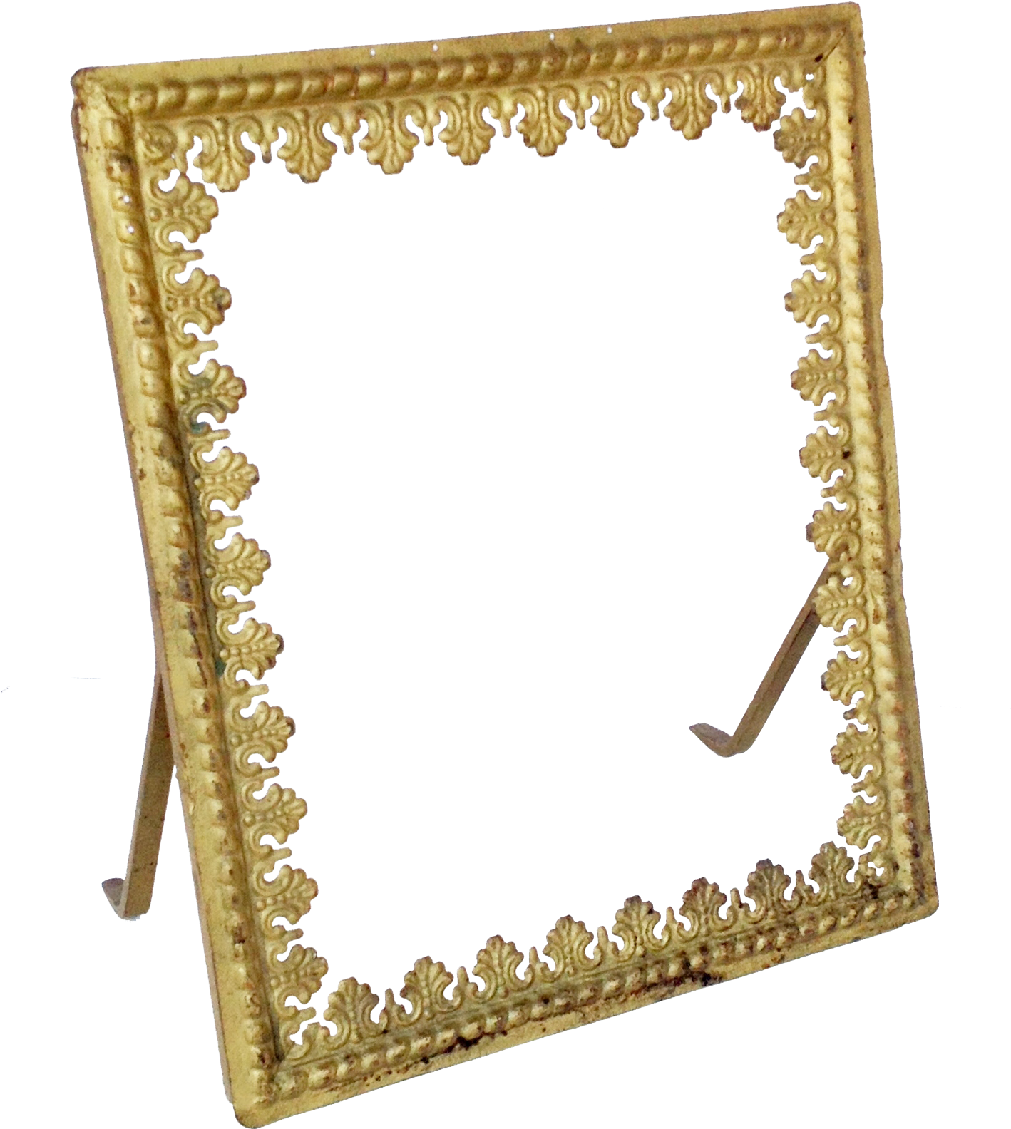 Golden Mirror Frame Png Image Background - Background Image Gold Frame Png (1024x1024), Png Download
