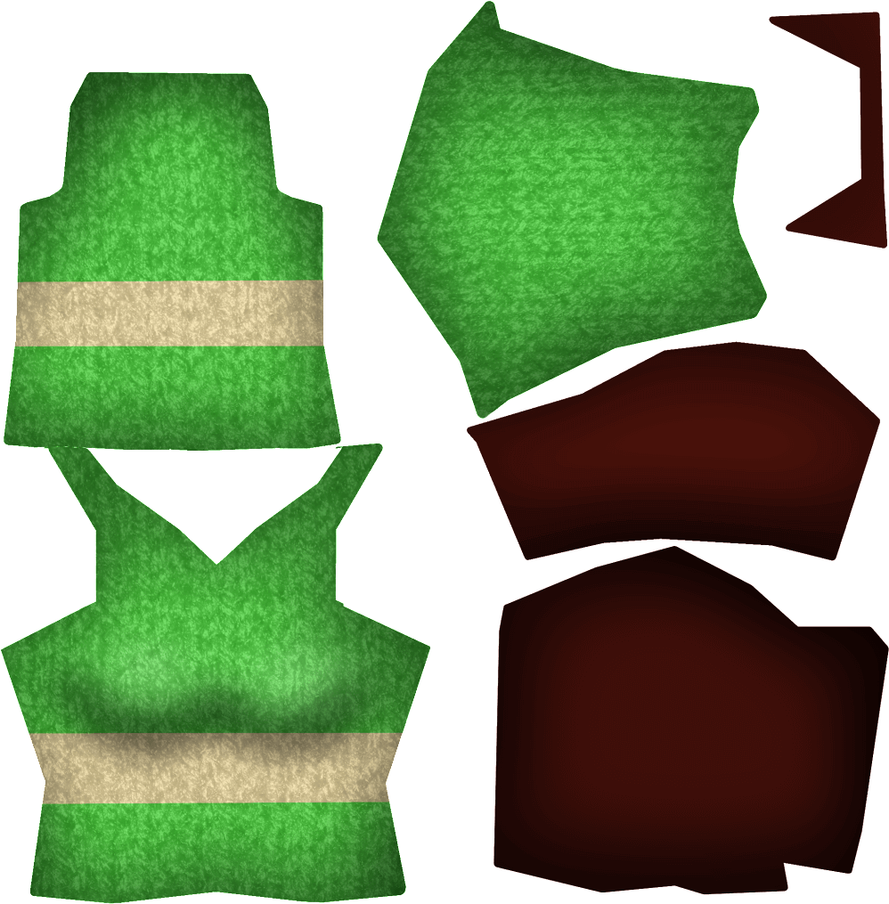 Chara Female Costume - Chara Skin (1024x1024), Png Download