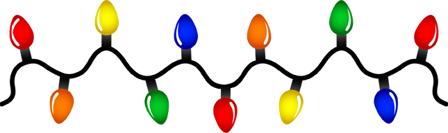 Montessori Students Performed "leading The Way To Christmas" - Bright Christmas Lights Png (645x192), Png Download