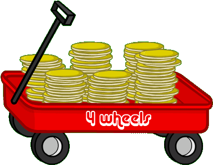 Wagon Fulla Pancakes - Wagon Full Of Pancakes (432x338), Png Download