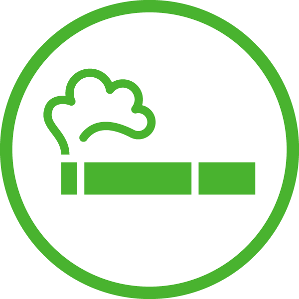 Cigarette Smoke - Designated Smoking Area Vector (600x600), Png Download