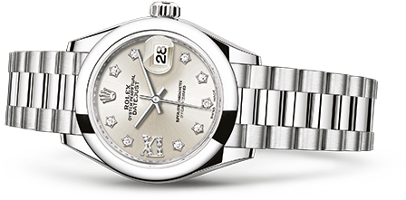 Datejust - Slider - Rolex 279166 (840x550), Png Download