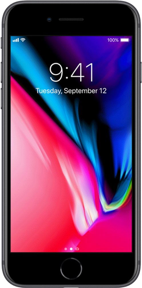 Iphone 8 Repair - Apple Iphone 8 Plus - Space Grey (1000x1176), Png Download