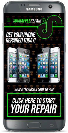 Android Phone Repair - Vitre De Remplacement Ecran Pour Iphone 5/5s - Blanc (450x500), Png Download