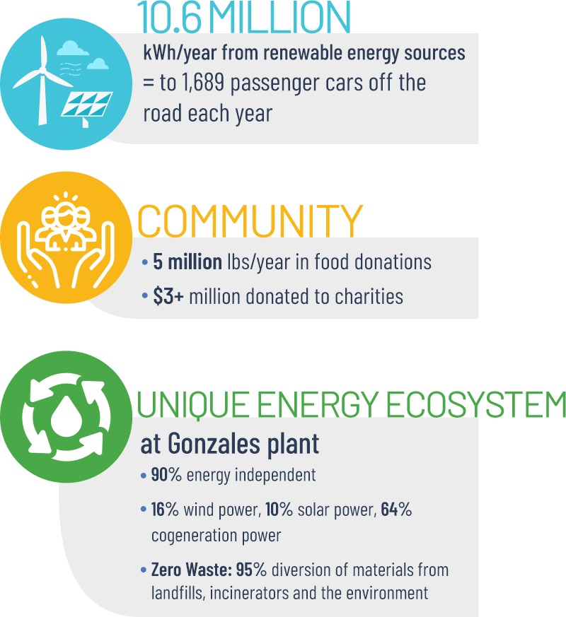 Tyf Sustainability Stats - Graphic Design (800x873), Png Download