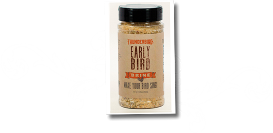 Picture Of Early Bird Brine Thunderbird - Glass Bottle (550x269), Png Download