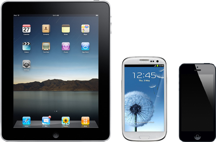 Cell Phone Repairs - Apple Ipad (744x461), Png Download