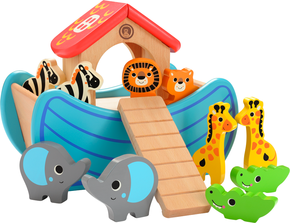 Br Noah& - Br Noahs Ark (1004x772), Png Download