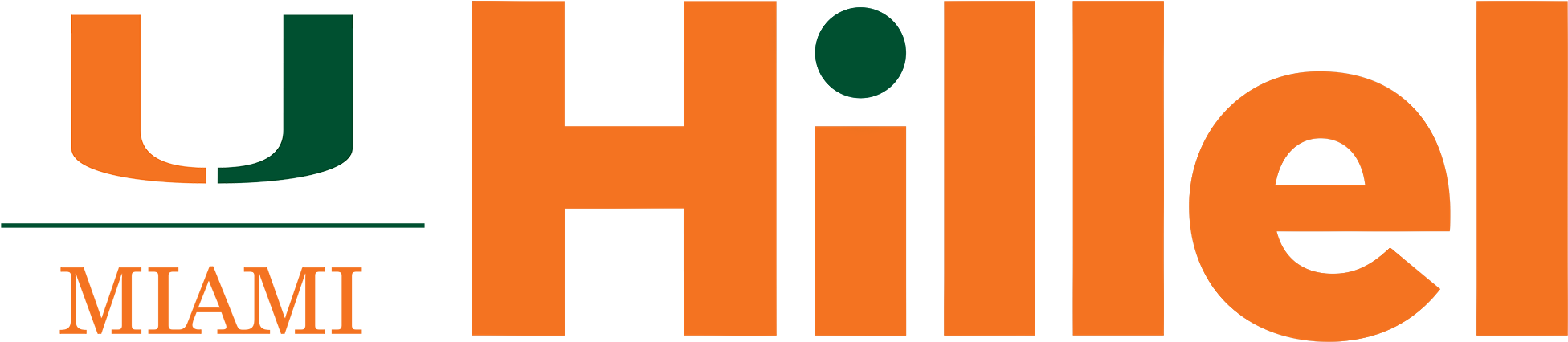 University Of Miami Hillel - Sf Hillel Logo (2000x535), Png Download