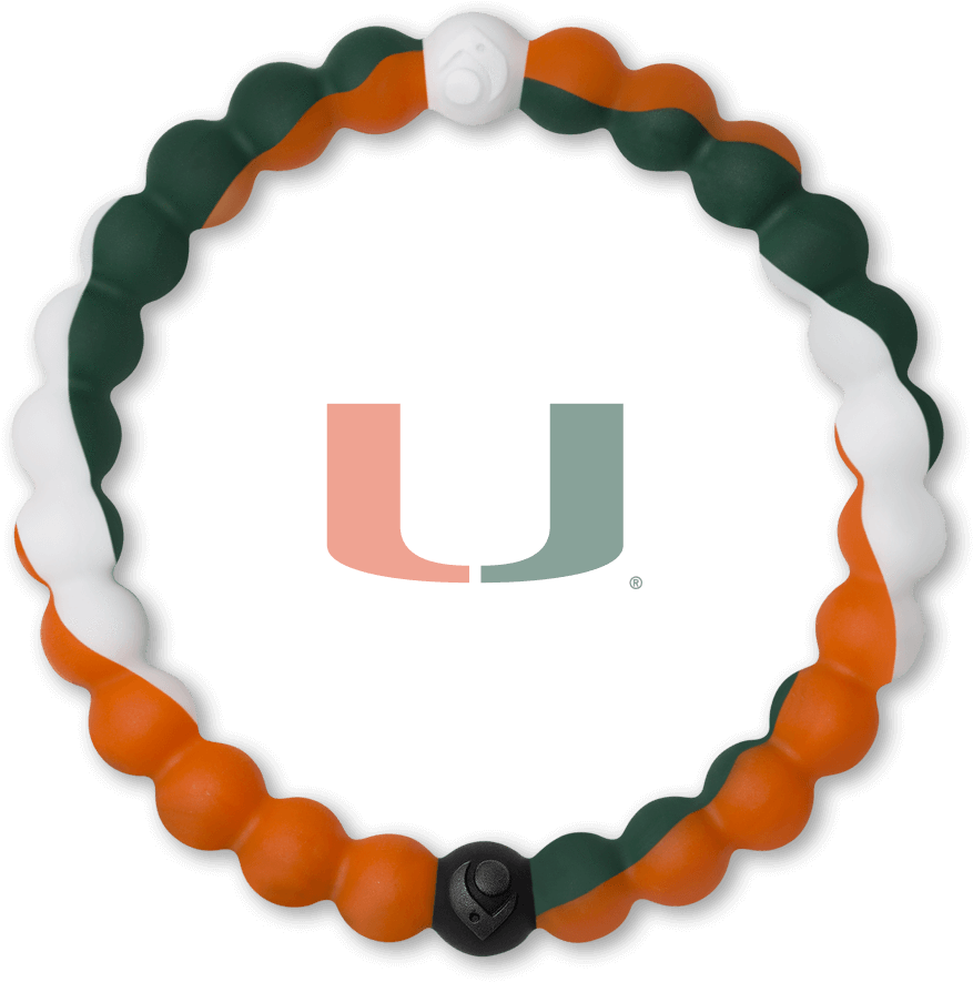 Lokai - Miami® Lokai - University Of Miami Room Decor (1080x1080), Png Download